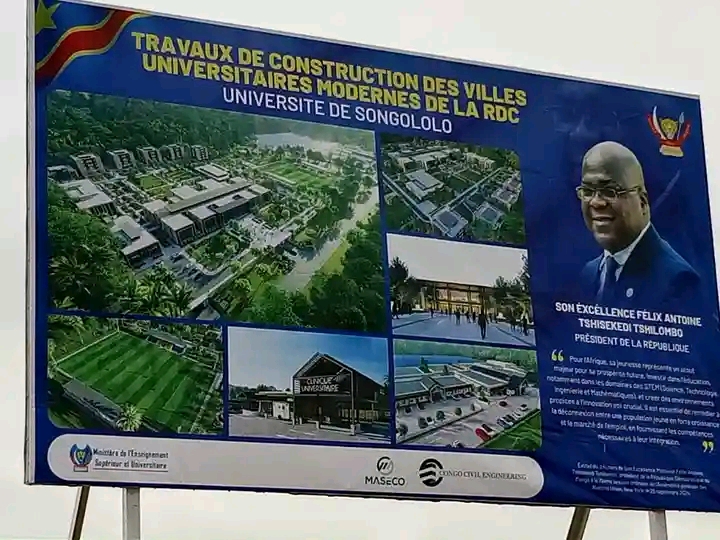 Songololo : les travaux de construction de la nouvelle université moderne de l’État démarrent timidement